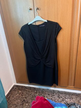 Vestido negro talla única