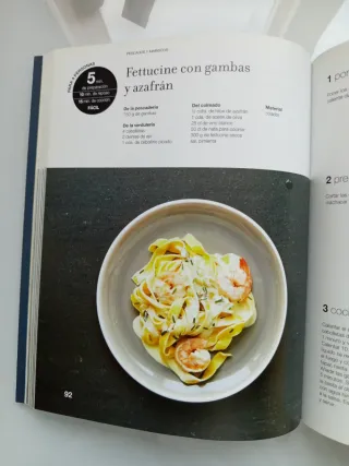 Pasta en 3 pasos (80 Recetas Paso a Paso / 80 R...