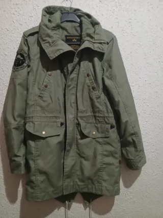 Chaqueta Alpha Industries Verde Militar