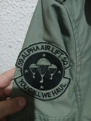 Chaqueta Alpha Industries Verde Militar