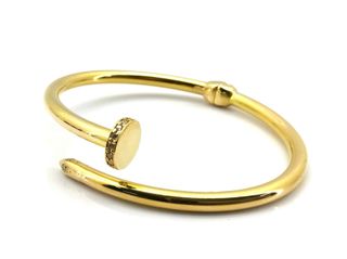 pulsera oro 18k con piedra con circonita