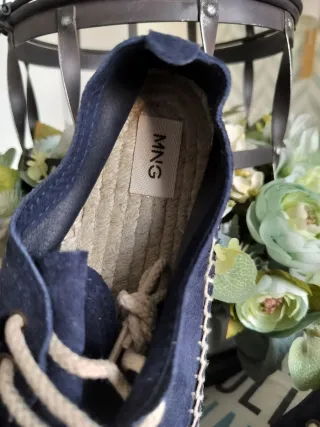 Mocasines MNG niño azul