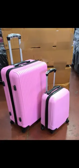 Set 2 Maletas nuevas  (23kg y 10kg) 4 ruedas girat