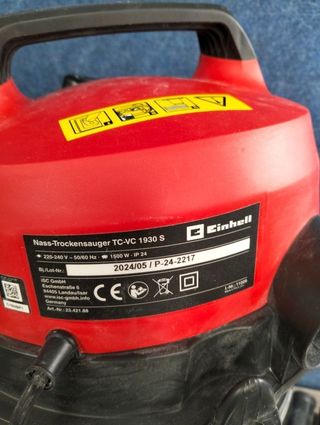 Einhell TC-VC 1930 S Aspirador seco/húmedo 1500W