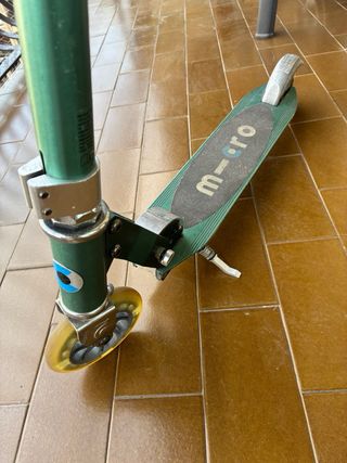 Patinete Micro Sprite Verde LED