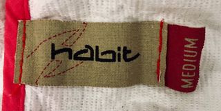 Chaleco blanco tejido papel Habit