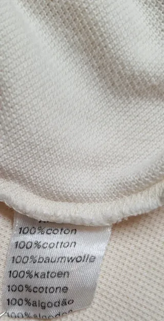 Polo manga larga Chemise Lacoste Made in France 80