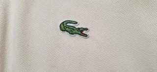 Polo manga larga Chemise Lacoste Made in France 80