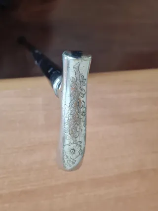 Bastón con Mango de Plata