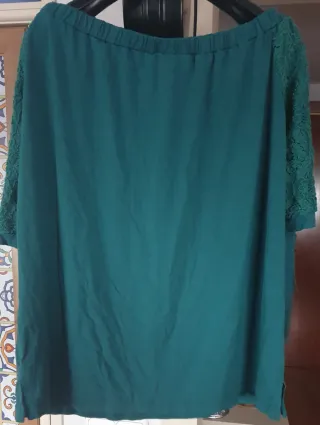 Blusa Bodyflirt verde Talla M