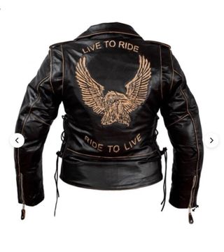 Chaqueta de moto de cuero envejecido,Iguana Custom