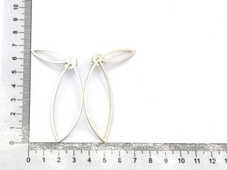 pendientes plata 925mm