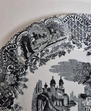 Lote 2 Platos Antiguos La Cartuja