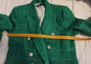 Blazer Zara donna verde
