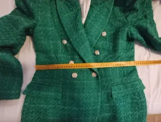 Blazer Zara donna verde