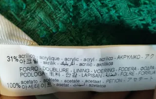 Blazer Zara donna verde