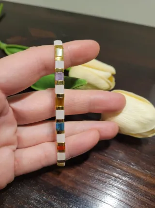 Pulsera Piedra Natural gemas variada, a estrenar