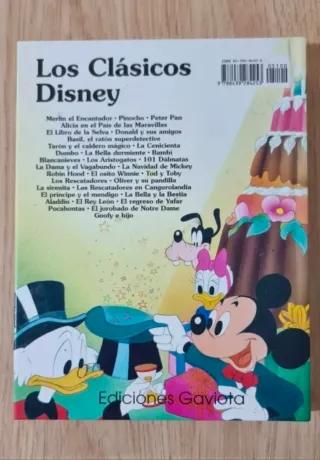 Clásico cuento Disney.Donald y sus amigos.GAVIOTA.