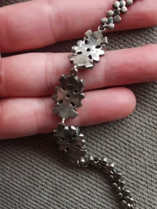 Pulsera antigua esmeralda zafiros y rubies