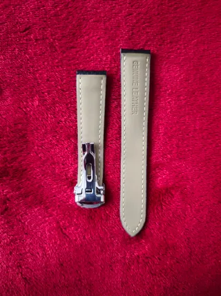 Correa de reloj de cuero 18mm