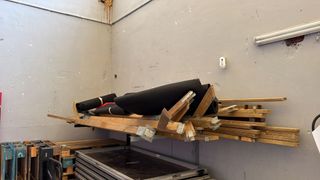 Pérgola de madera para eventos