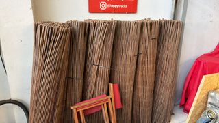 Pérgola de madera para eventos