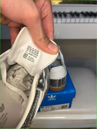 Zapatillas Adidas Samba OG Metalizadas Talla 37