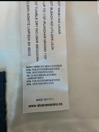 Chaleco cruzado Alvaro Moreno Talla 50