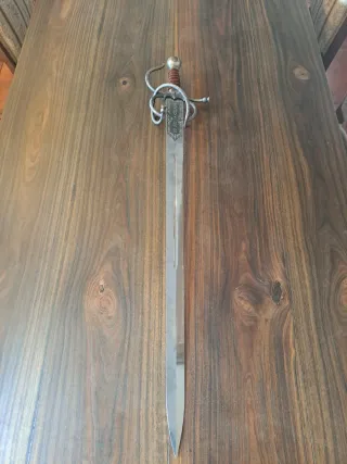 Réplica Acero Toledano Colada Cid Gran Calidad