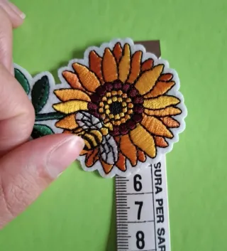 Patch Girasole con Ape