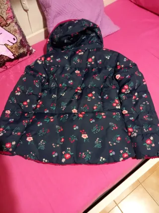 Piumino bambina reversibile 10 anni