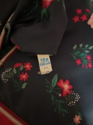 Piumino bambina reversibile 10 anni