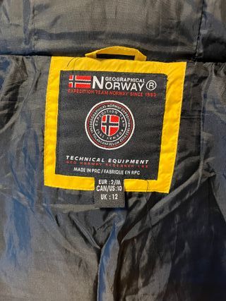 Chaqueta Geographical Norway Mostaza