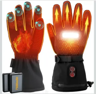Guantes Calefactados USB 7500mAh