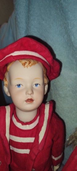 reproducción de muñecos antiguos: Pareja marinera