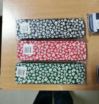 Pack 3 Estuches metálicos Cacharel