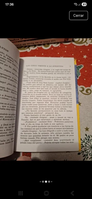 Los cinco frente a la aventura (Spanish Edition)