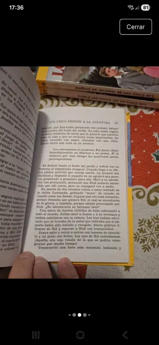 Los cinco frente a la aventura (Spanish Edition)