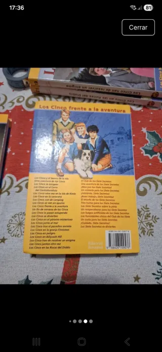 Los cinco frente a la aventura (Spanish Edition)