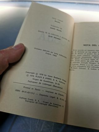 editorial El ave fenix : EL ANGEL AZUL + EL VALLE DE ISSA + SHOSHA- 3 NOVELAS