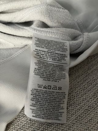 Sudadera Nike Just Do It Blanca