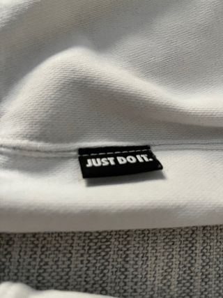 Sudadera Nike Just Do It Blanca