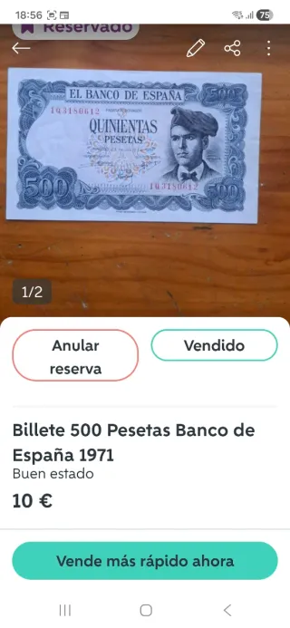 Billete 50 Cts República Española 1937 y 2 mas