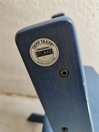 Silla Stokke Trpp 2.0 Azul Sólo venta en persona.