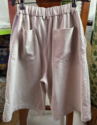 Bermudas beige Bershka