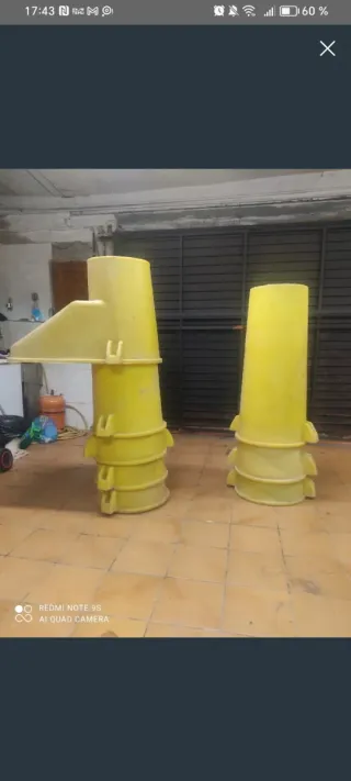 Tubos de obra para sacar runas