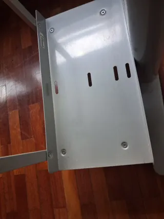 Escritorio Ikea Cristal Negro