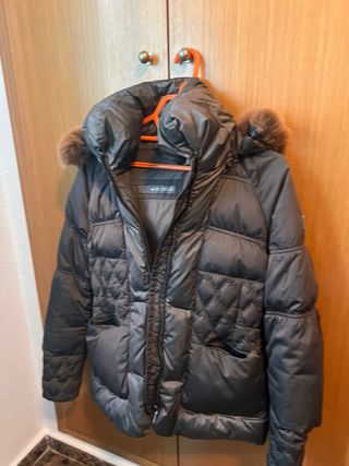 Cazadora plumífero hetrego autentica