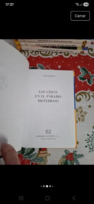 Los cinco en el páramo misterioso
