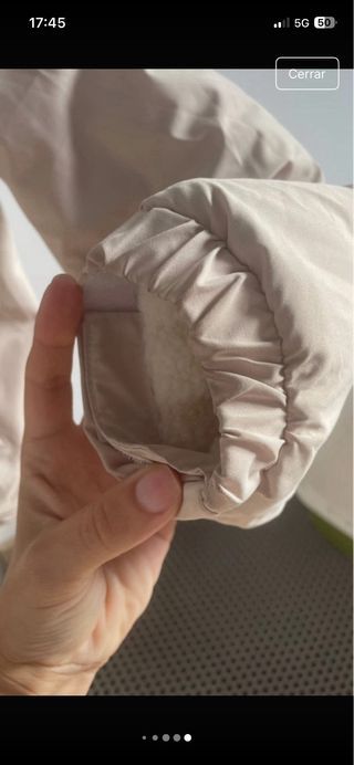 Chaqueta The North Face reversible beige